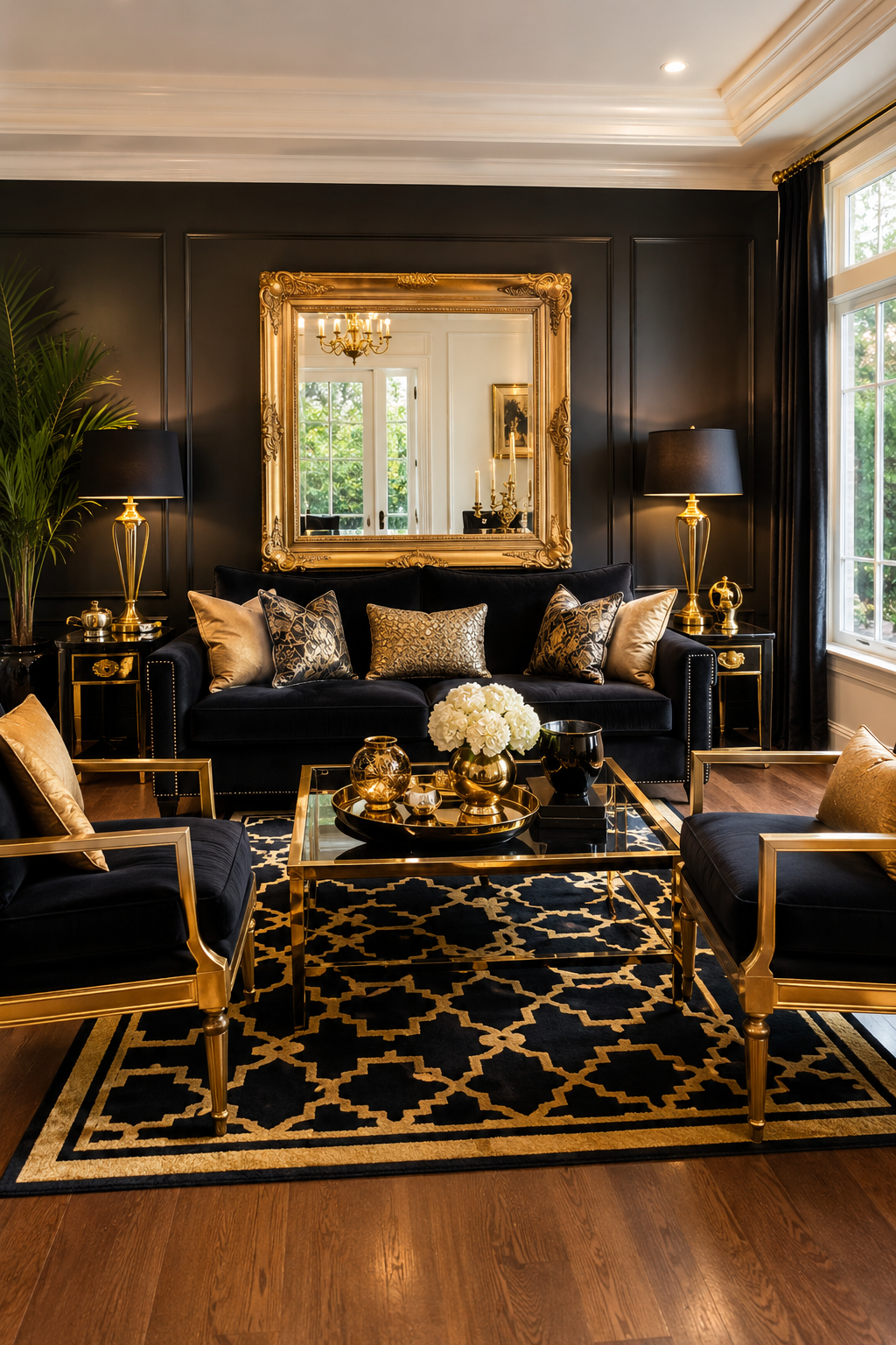 Why Black and Gold Living Rooms Work When You Want a Home That Finally Feels Pulled Together — inspiration 15 of 16