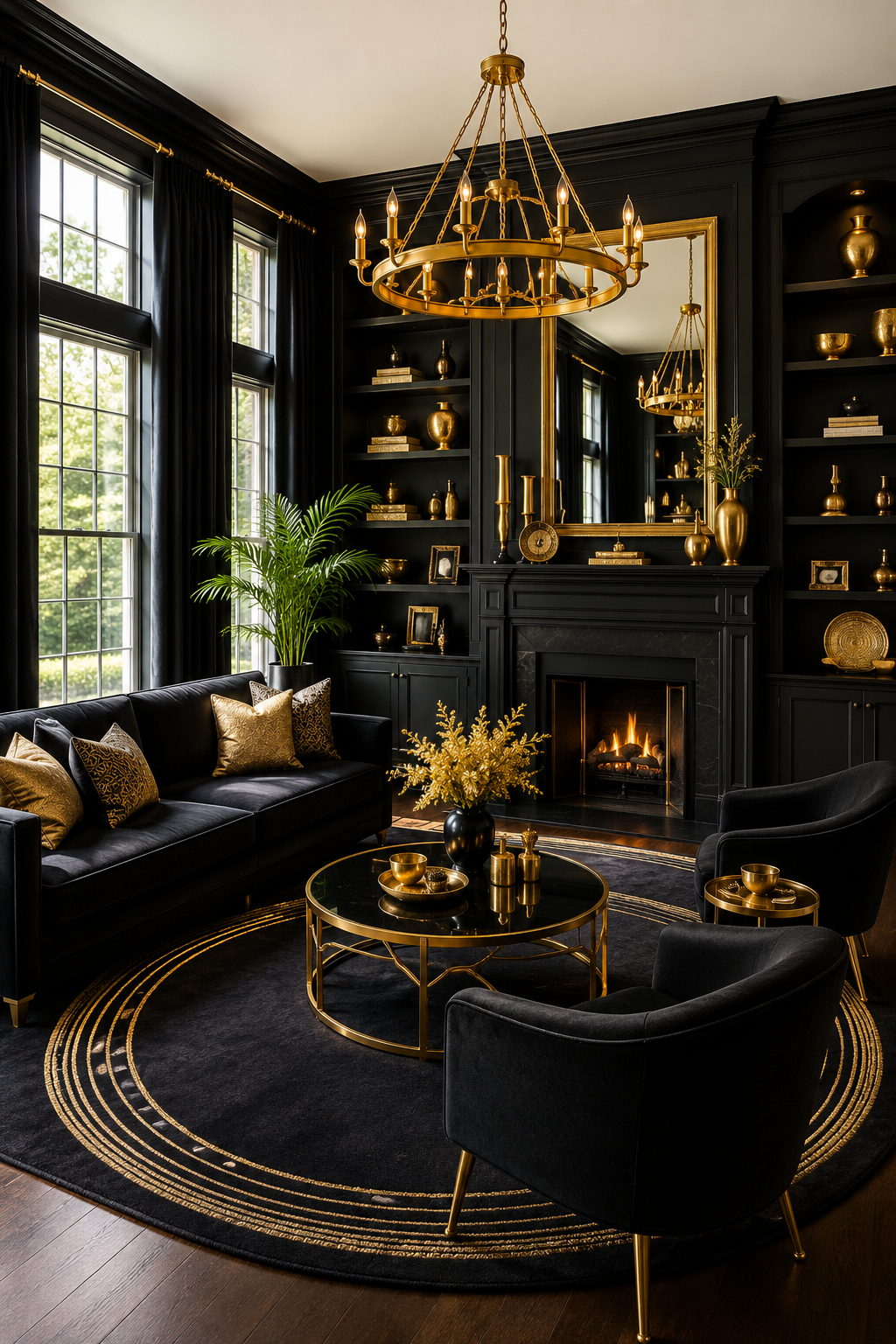 Why Black and Gold Living Rooms Work When You Want a Home That Finally Feels Pulled Together — inspiration 10 of 16