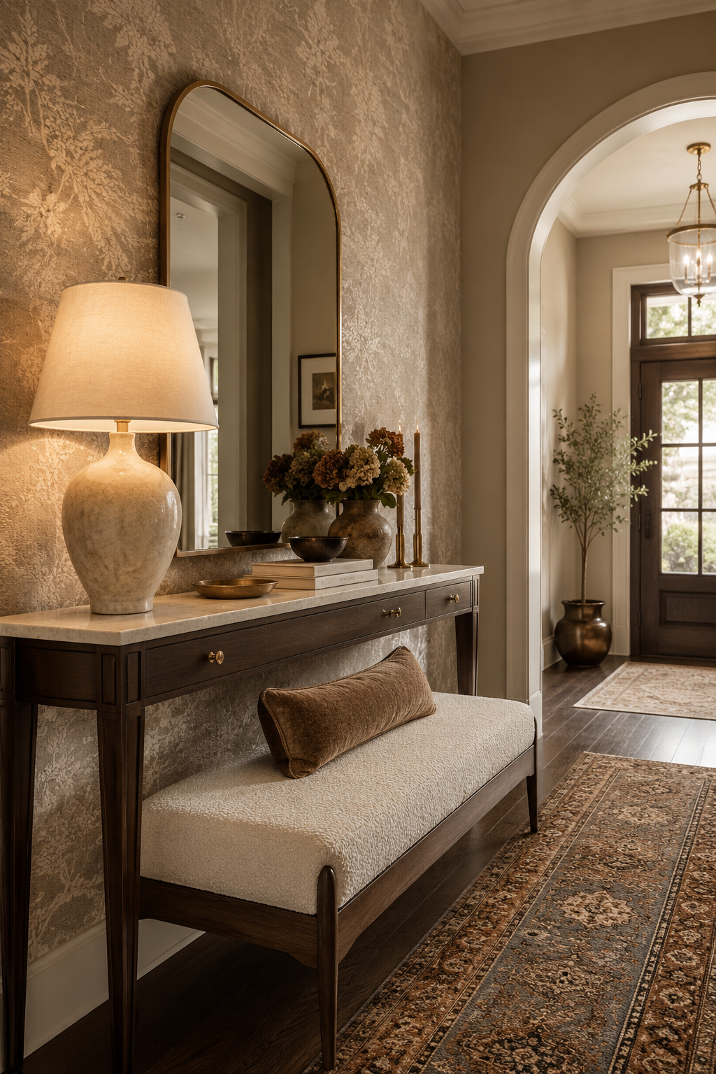16 Warm Entryway Home Decor Ideas — inspiration 12 of 16