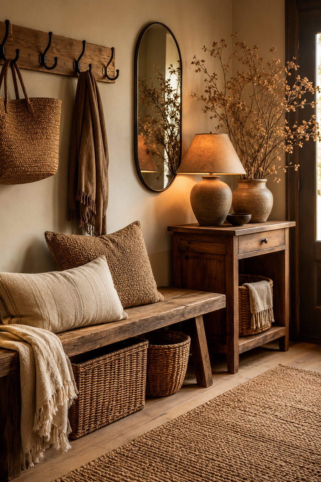 16 Warm Entryway Home Decor Ideas — inspiration 15 of 16