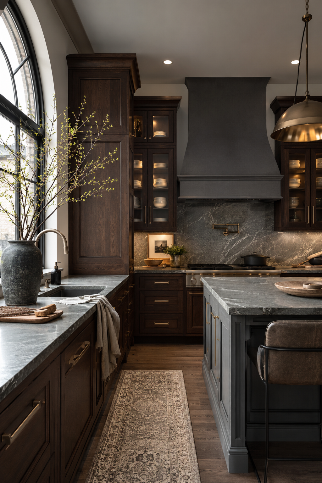 23 Slate Gray & Dark Walnut Kitchen Ideas for a welcoming atmosphere — inspiration 4 of 23