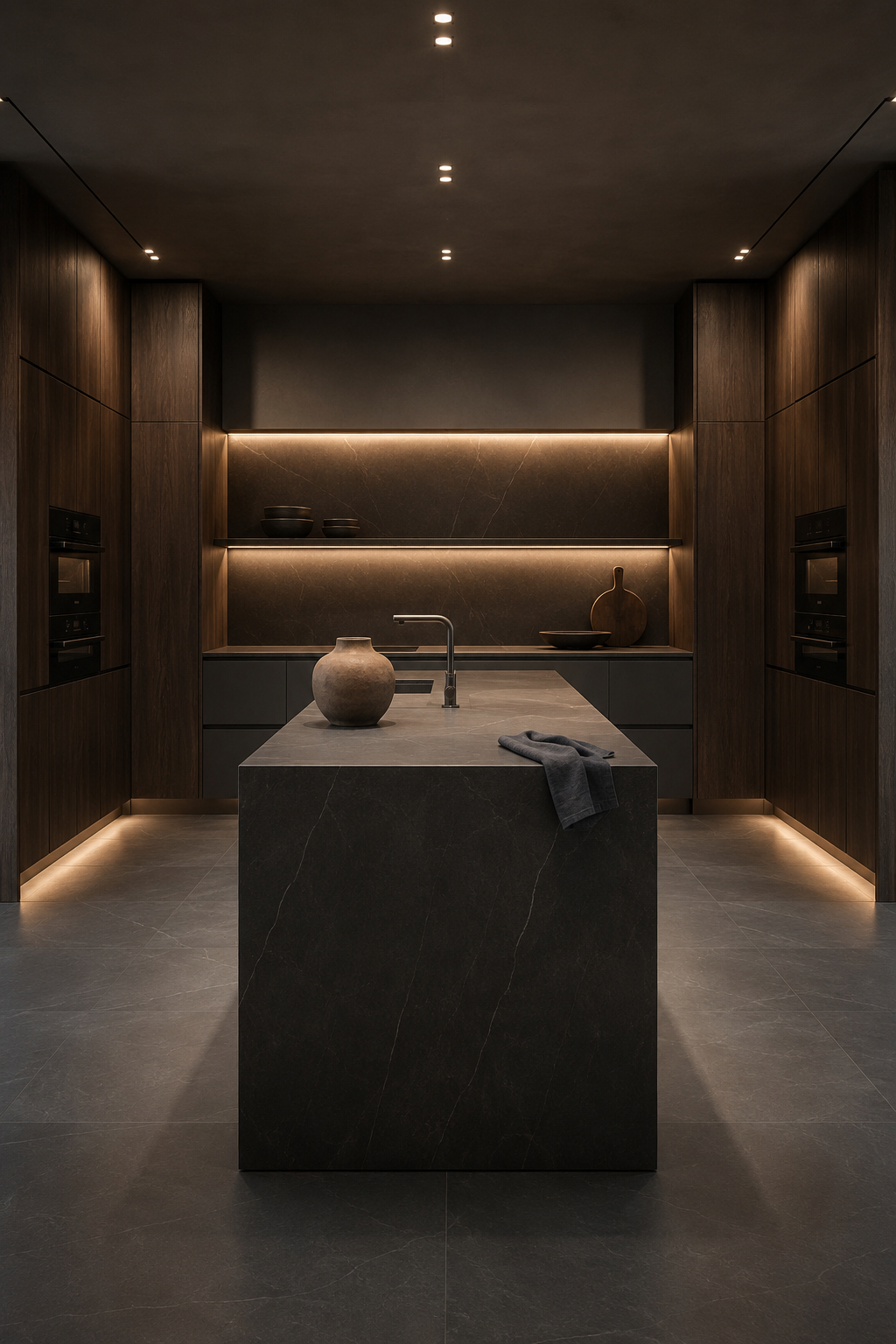 23 Slate Gray & Dark Walnut Kitchen Ideas for a welcoming atmosphere — inspiration 16 of 23