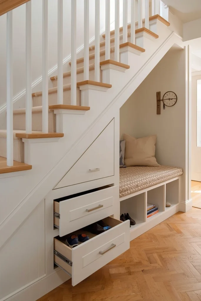 15 Under Stairs Storage Ideas to Use Every Inch of Space
