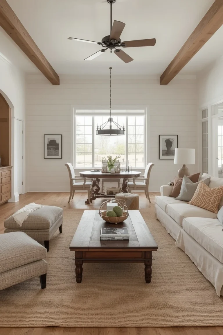 18 Farmhouse Living Room Ideas for a Warm Country Home